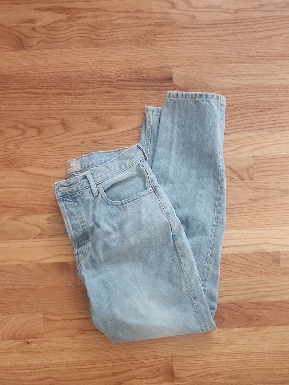 Everlane Light Wash Blue Denim Jeans
